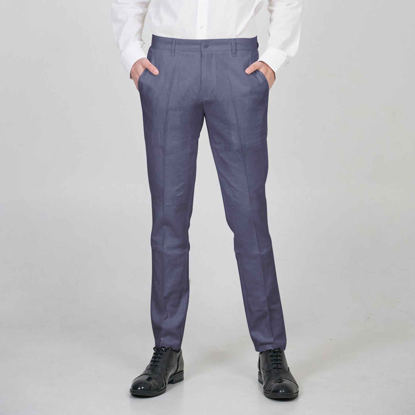 Men's linen spring/summer business suit pants