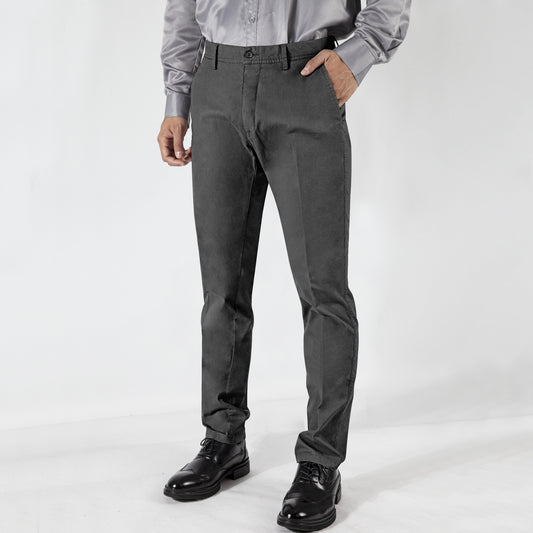 Men's cotton spring/summer business suit pants