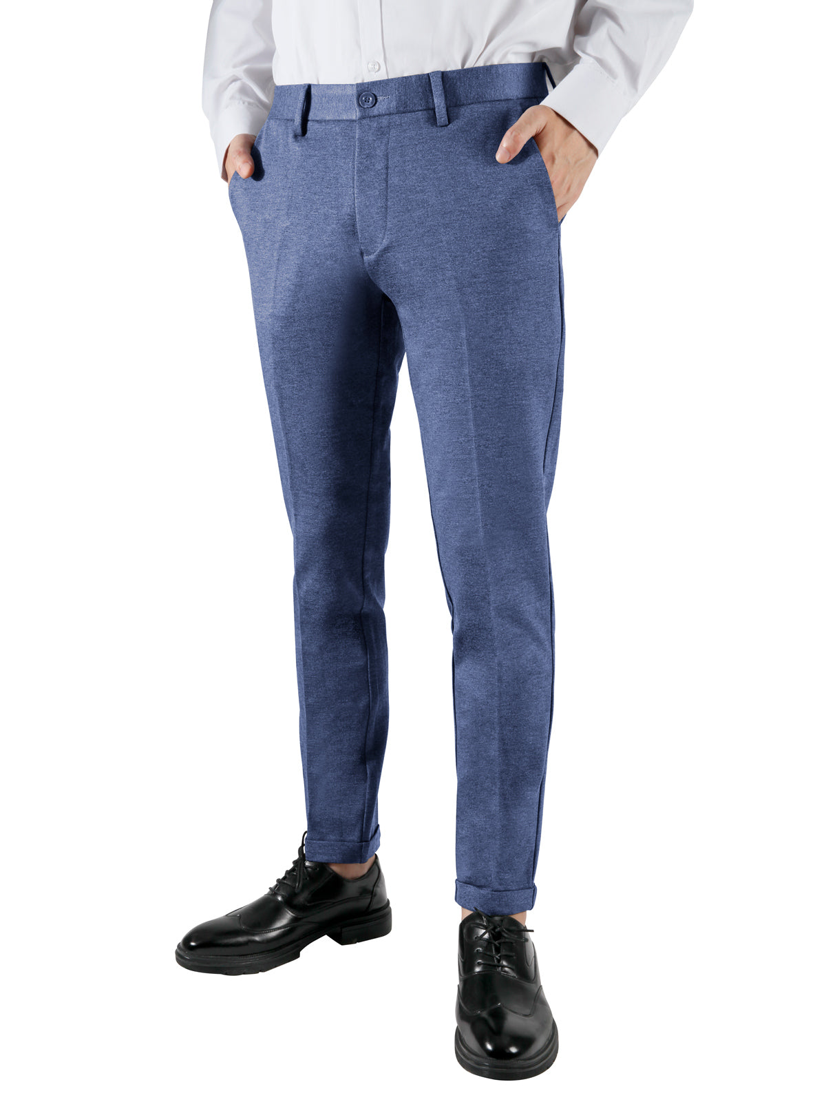 Men's spring summer elegant suit pants