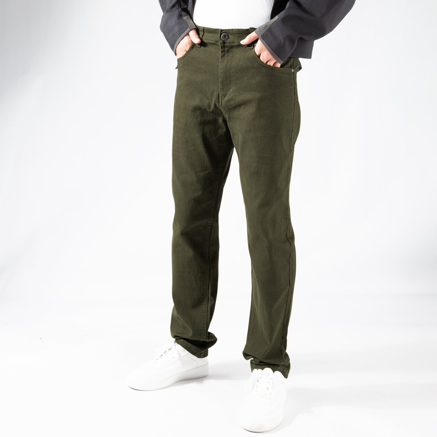 Men's cotton autumn and winter casual pants