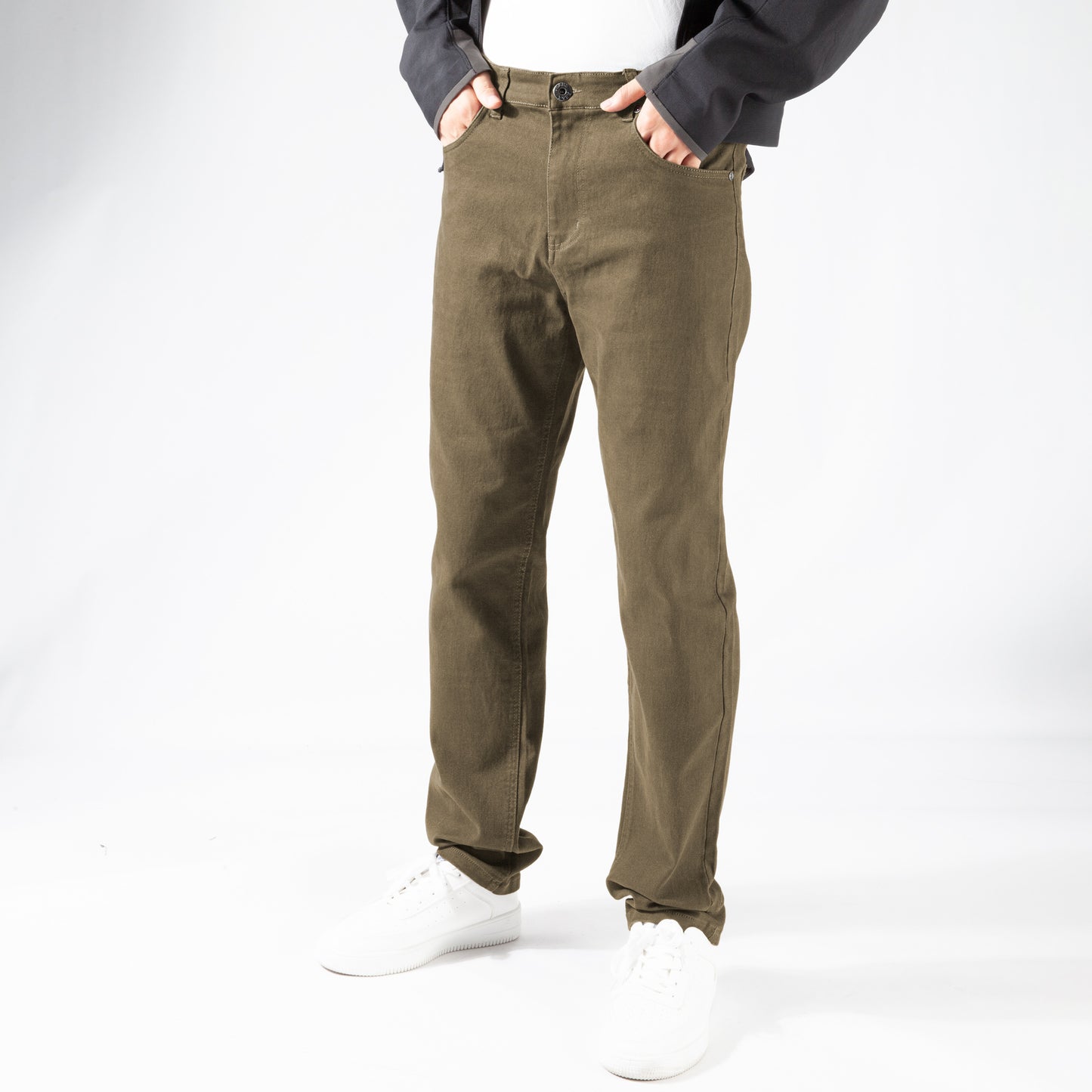 Men's cotton autumn and winter casual pants