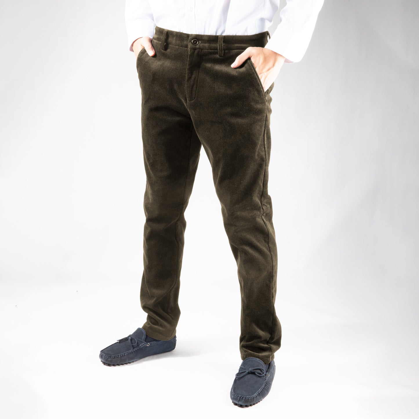 Men's corduroy business suit pants