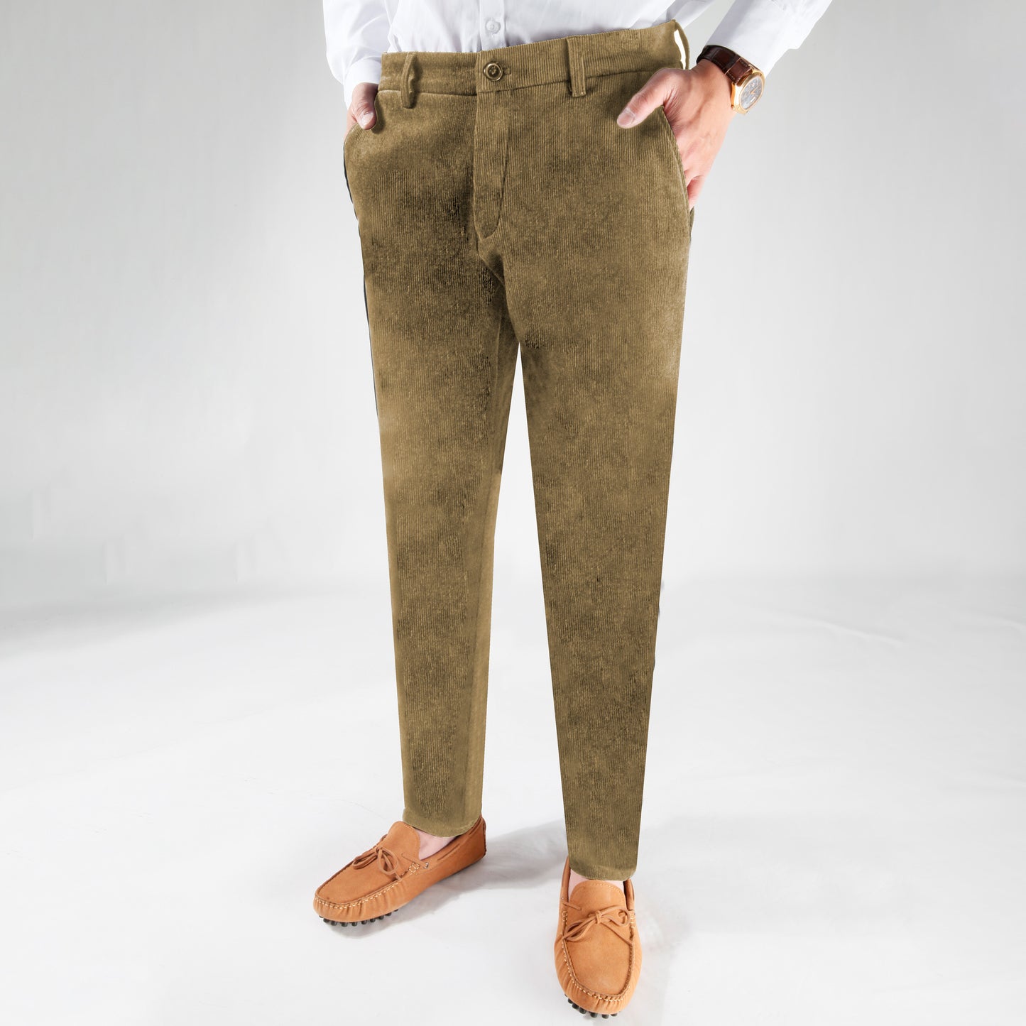 Men's corduroy autumn and winter casual pants