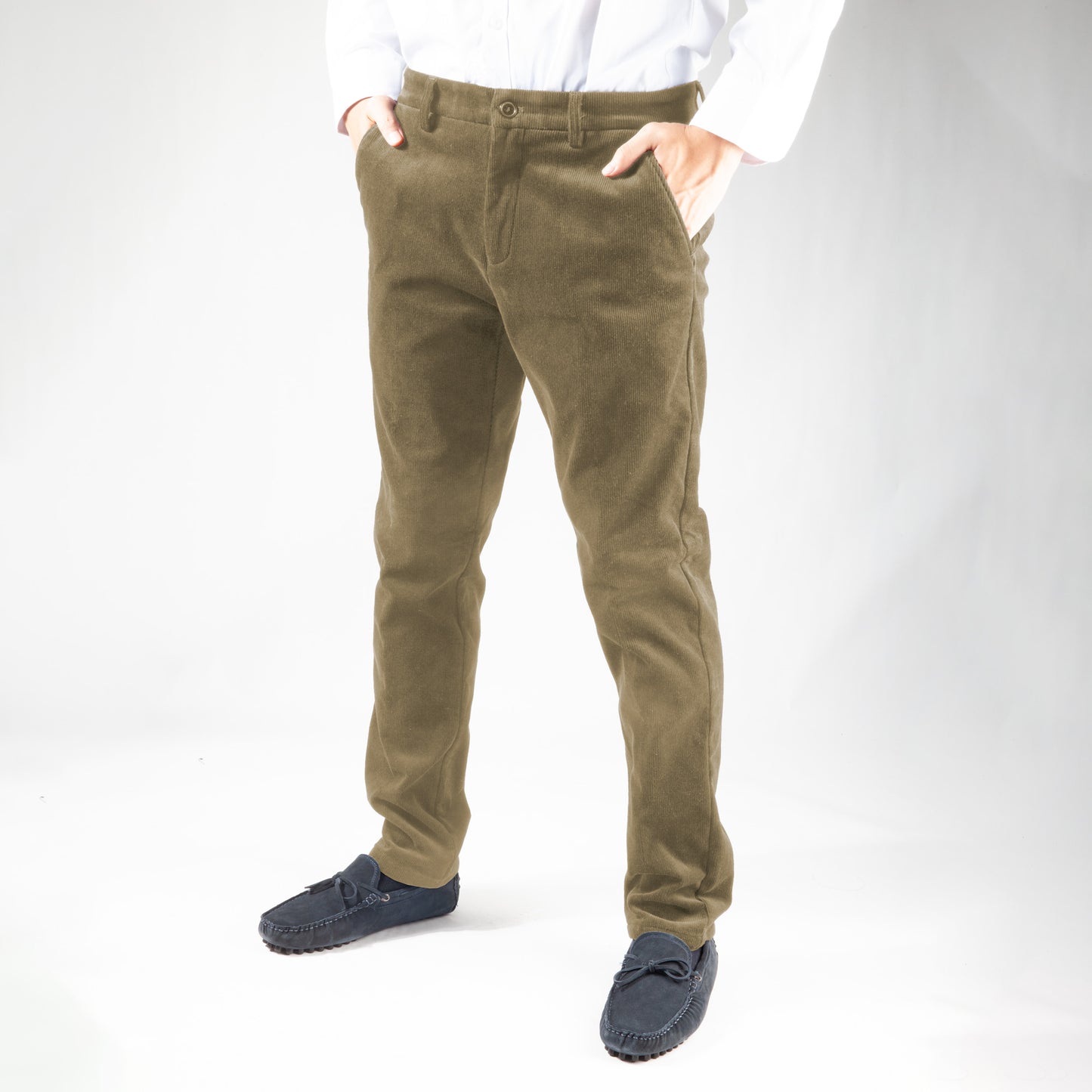 Men's corduroy business suit pants