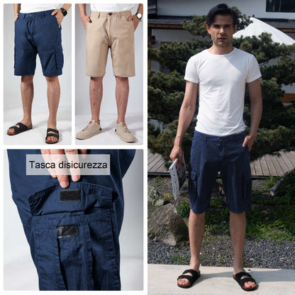 Men's Cotton Spring/Summer Workwear Casual Shorts