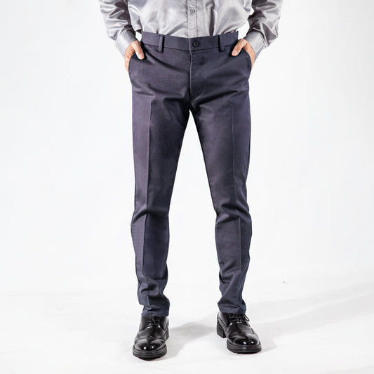 Men's cotton business suit pants