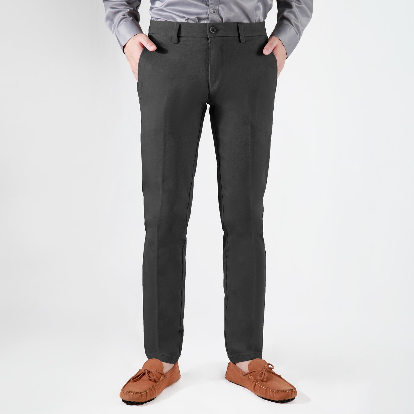 Men's cotton autumn/winter business suit pants