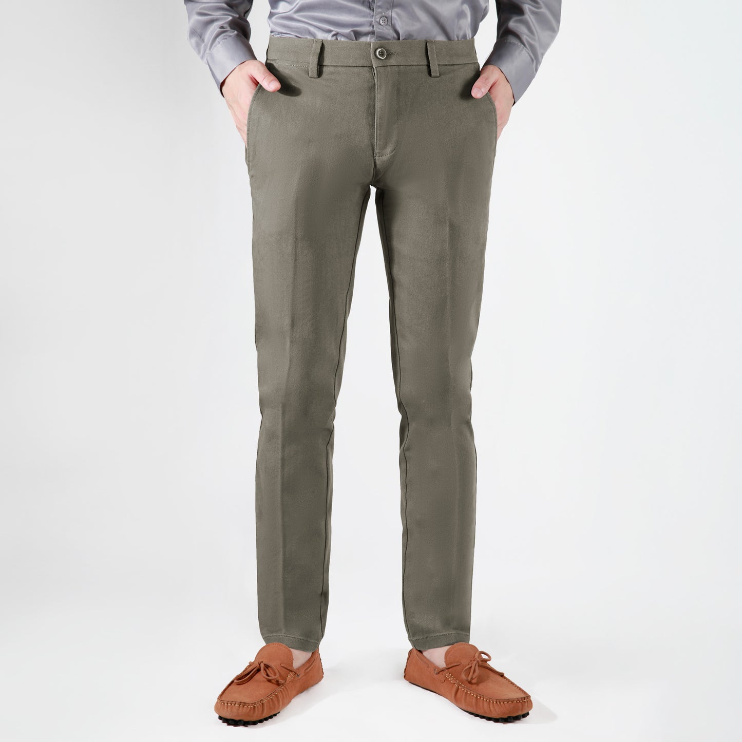 Men's cotton autumn/winter business suit pants