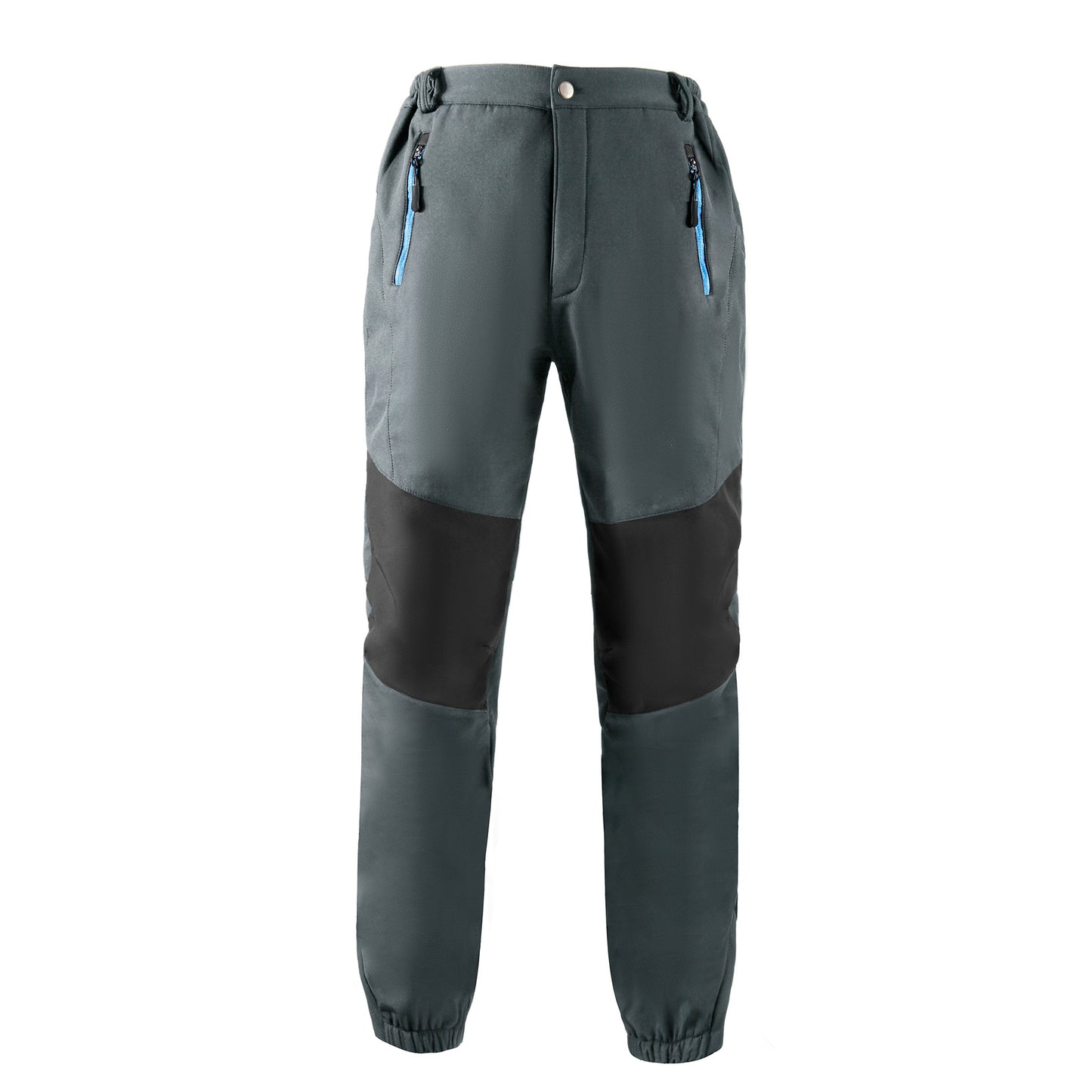 Men's autumn and winter scratch-proof waterproof warm patchwork outdoor waterproof pants