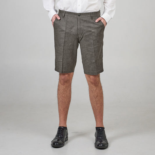 Men's linen spring/summer business casual shorts