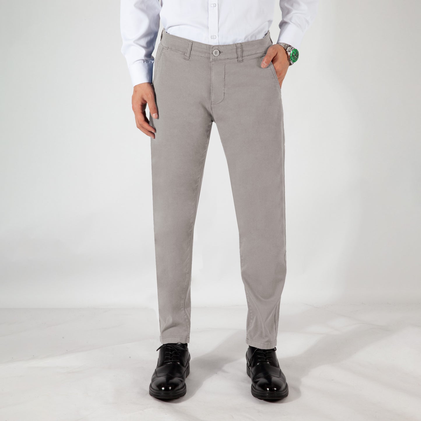 Men's cotton spring/summer business casual pants