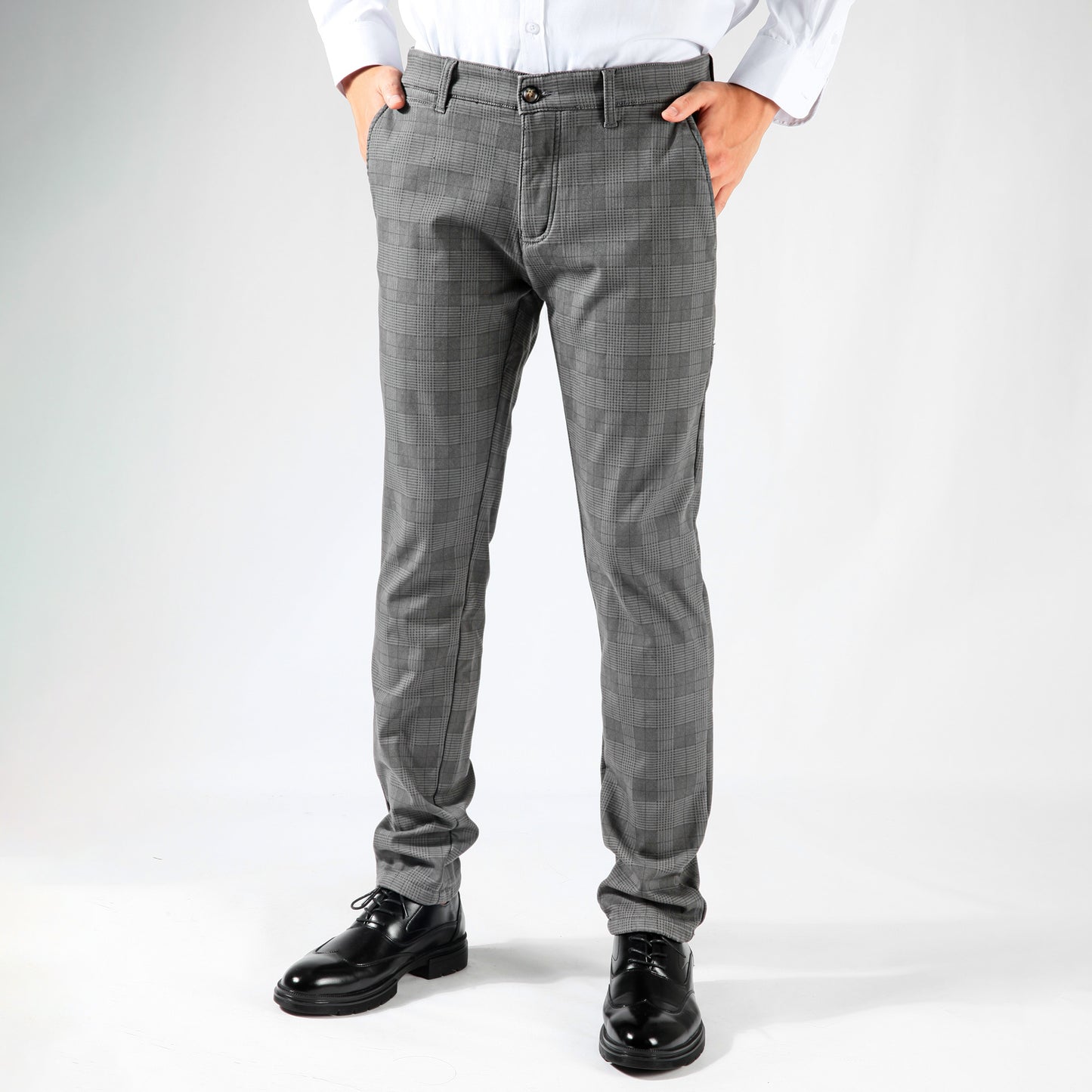 Men's cotton autumn and winter business suit pants