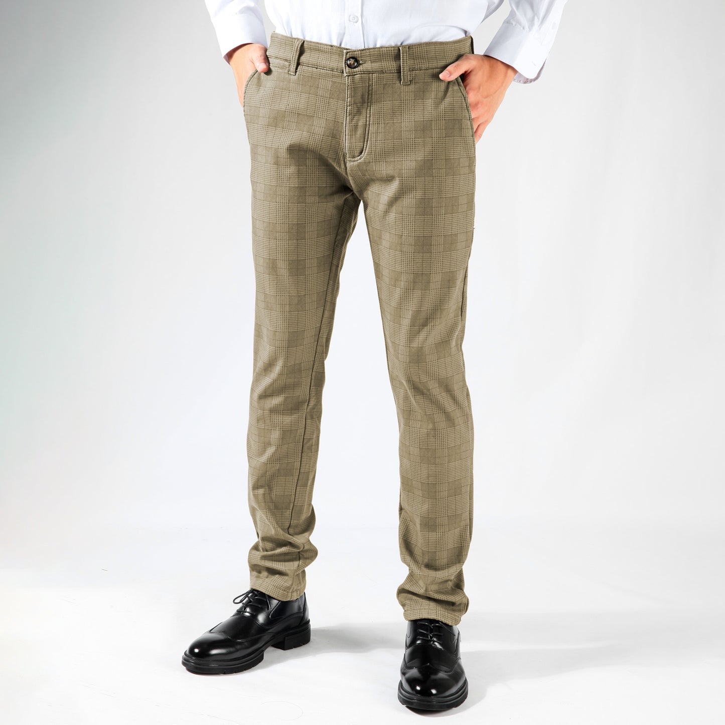 Men's cotton autumn and winter business suit pants